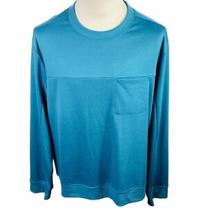 All in Motion Shirt Men's Blue LS Size XL, Moisture Wicking Quick Dry